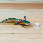 Copal wood alebrije, 'Axolotl' - Copal Wood Axolotl Alebrije from Mexico