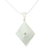 Cultured pearl pendant necklace, 'Venus' - Modern Cultured Pearl and Taxco Silver Necklace from Mexico (image 2c) thumbail