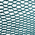 Cotton rope hammock, 'Uxmal Peacock' (double) - Teal Cotton Rope Hammock (Double) (image 2c) thumbail