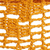 Cotton rope hammock, 'Veranda in Honey' (double) - Amber Brown Tasseled Cotton Hammock (Double) from Mexico (image 2b) thumbail