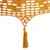 Cotton rope hammock, 'Mirage in Amber' (triple) - Hand Crafted Amber Cotton Hammock (Triple) (image 2d) thumbail