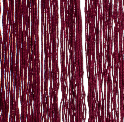 Hamaca de cuerda de algodón, (doble) - Hamaca de Cuerda de Algodón Vino (Doble)