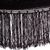 Cotton rope hammock, 'Mirage in Black' (triple) - Black Cotton Rope Hammock (Triple) (image 2d) thumbail