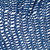 Columpio hamaca de algodón, (individual) - Columpio maya de cuerda de algodón azul marino con flecos de México