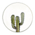 Ceramic cups and saucers, 'Saguaro' (pair) - Cactus-Themed Cups and Saucers (Pair) (image 2h) thumbail