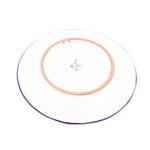 Ceramic dinner plates, 'Colors of Mexico' (pair) - Talavera-Style Dinner Plates from Mexico (Pair)