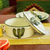 Ceramic tortilla server, 'Saguaro' - Cactus-Themed Ceramic Tortilla Server (image 2b) thumbail