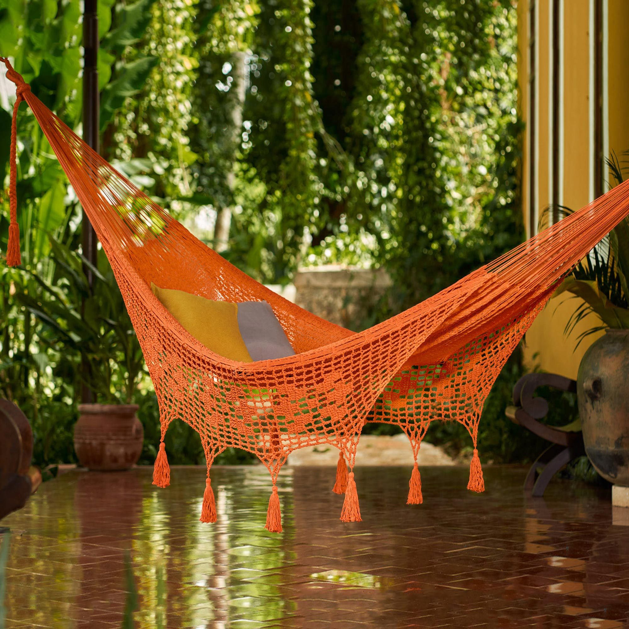 Mirage in Orange by the Maya Artists of the Yucatán