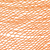 Hängematte aus Baumwollseil, „Mirage in Orange“ (Dreifach) - Orangefarbene Baumwollhängematte im Makramee-Stil aus Mexiko (Dreifach)