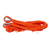 Cotton rope hammock, 'Mirage in Orange' (Triple) - Orange Macrame Style Cotton Hammock from Mexico (Triple) (image 2f) thumbail