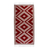 Zapotec wool rug, 'Valley Fire' (2.5x5) - Diamond Pattern Hand Woven Zapotec Rug (2.5x5) from Mexico
