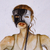 Watercolor painting, 'Masked Apparition' - Masked Lady Watercolor Painting on Paper from Mexico (image 2b) thumbail