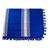Zapotec cotton bedspread, 'Memories in Blue' (full/queen) - Royal Blue Cotton Hand Loomed Zapotec Full/Queen Bedspread thumbail