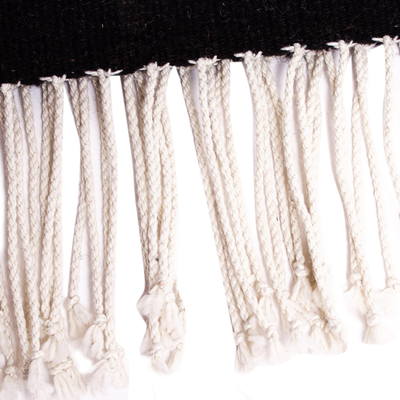 Tapete de lana zapoteca, (6.5 x 10) - Tapete de lana zapoteca (10 x 6.5) de México