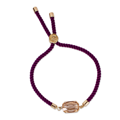 Swarovski Crystal Bead Pendant Bracelet from Mexico