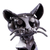 Recycled metal sculpture, 'Whiskered Cat' - Recycled Metal Whiskered Cat Sculpture from Mexico (image 2d) thumbail