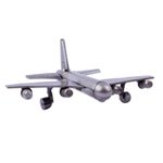 Upcycled auto part sculpture, 'Rustic Plane' - Recycled Auto Part Plane Sculpture from Mexico