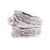 Cultured freshwater pearl cocktail ring, 'Bold Look' - Single Cultured Pearl Cocktail Ring from Mexico (image 2a) thumbail