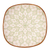 Ceramic serving plate, 'Green Blooms' - Hand-Painted Ceramic Serving Plate from Mexico (image 2c) thumbail
