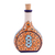 Ceramic decanter, 'Floral Spirits' - Talavera Style Tequila Decanter in Floral Design from Mexico (image 2a) thumbail