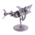 Recycled metal sculpture, 'Mighty Shark' - Recycled Auto Parts Shark Sculpture from Mexico (image 2c) thumbail