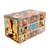 Decoupage jewelry box, 'Protective Cats' - Decoupage Cats Jewelry Box from Mexico