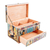 Decoupage jewelry box, 'Protective Cats' - Decoupage Cats Jewelry Box from Mexico (image 2e) thumbail