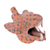 Ceramic whistle, 'Jaguar Song' - Ceramic Whistle in Wild Jaguar Head Shape (image 2a) thumbail