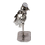 Recycled auto parts sculpture, 'Owl Lookout' - Hand Crafted Owl Metal Sculpture (image 2b) thumbail