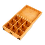 Decoupage wood jewelry box, 'My Maria' - Oaxacan Motif Decoupage Jewelry Box