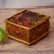 Decoupage wood decorative box, 'Birds of Tonala' - Hand Crafted Decorative Decoupage Box (image 2) thumbail