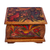 Decoupage wood decorative box, 'Birds of Tonala' - Hand Crafted Decorative Decoupage Box (image 2b) thumbail
