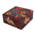 Decoupage wood decorative box, 'Tonala Fauna' - Folk Art Decoupage Decorative Box (image 2c) thumbail