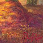 Giclée print on canvas, 'The Shaman' - Limited Edition Huichol Motif Giclée