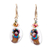 Hand-painted marble jewelry set, 'Maria Doll' - Maria Doll Motif Jewelry Set (image 2f) thumbail
