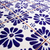 Decorative ceramic tiles, 'Cobalt Feathers' (set of 12) - Blue and White Talavera-Style Tiles (Set of 12)