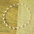 Collar de plata esterlina - Collar llamativo con forma de gota esculpida en plata de Taxco de México