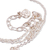 Sterling Silber Anhänger Halskette, 'Sweetheart Rose Garland' - Taxco Silber Rose Girlande Anhänger Halskette aus Mexiko