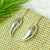 Sterling silver drop earrings, 'Delicate Drops' - Taxco Silver Drop Earrings (image 2b) thumbail