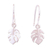 Sterling silver dangle earrings, 'Bright Spring' - Leaf-Shaped Sterling Silver Earrings