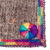 Wool table mat, 'Harmony of Color' - Handmade Wool Mat Centerpiece (image 2c) thumbail