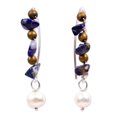 Conjunto de joyas con Múltiples gemas y detalles dorados - Juego de joyas con temática de colibrí multigema