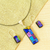Dichroic art glass jewelry set, 'Radiant Fantasy' - Shimmering Dichroic Art Glass Necklace and Earrings Set (image 2) thumbail