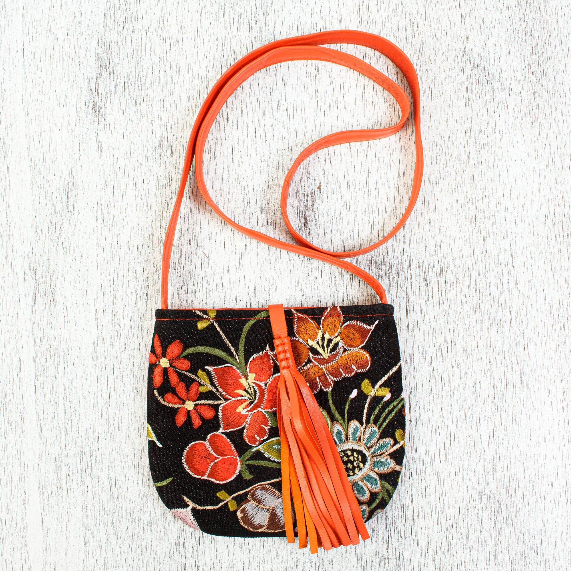 fabric sling bag