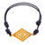 Gold plated pendant bracelet, 'Chenteño Diamond' - Adjustable Gold Plated Bracelet (image 2a) thumbail