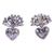 Sterling silver drop earrings, 'Root of Life' (.8 inch) - Cactus Motif Drop Earrings (.8 inch) (image 2b) thumbail