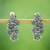 Sterling silver drop earrings, 'Flower Parade' - Floral Sterling Silver Earrings (image 2) thumbail