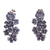 Sterling silver drop earrings, 'Flower Parade' - Floral Sterling Silver Earrings thumbail