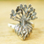 Sterling silver cocktail ring, 'Root of Life' (.8 inch) - Artisan Crafted Sterling Ring (.8 Inch) (image 2) thumbail