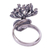 Sterling silver cocktail ring, 'Root of Life' (.8 inch) - Artisan Crafted Sterling Ring (.8 Inch) (image 2d) thumbail
